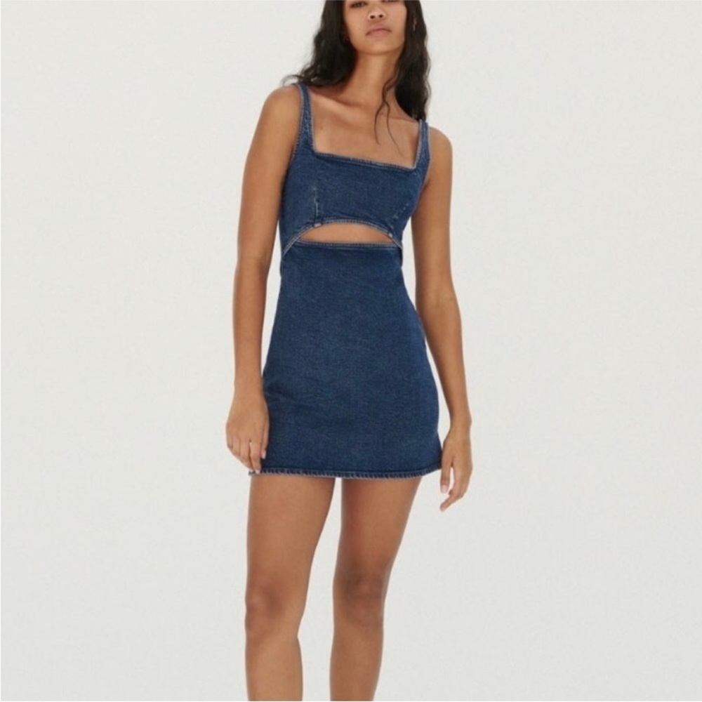 NWT Zara Denim Dress